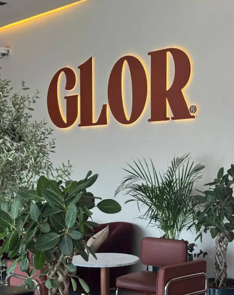 GLOR café interior